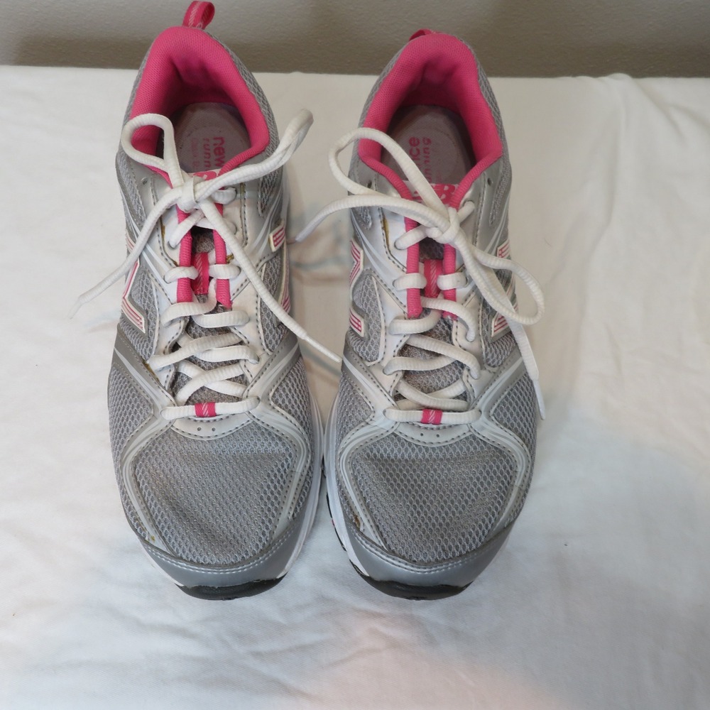 New Balance 540 Womens Running Shoes Silver Grey Pink W540SP1 Size 8.5 B